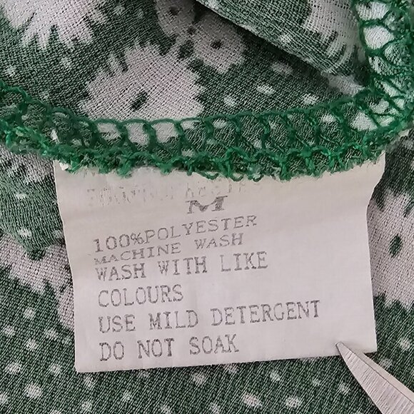 Zaful Spaghetti Strap Floral Green And White Mini Dress - Picture 5 of 8